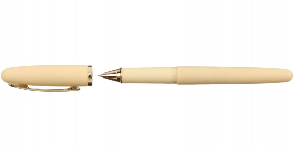 Ручка подарочная шариковая Lorex Grande Soft корпус бежевый - фото 1 - id-p131175921