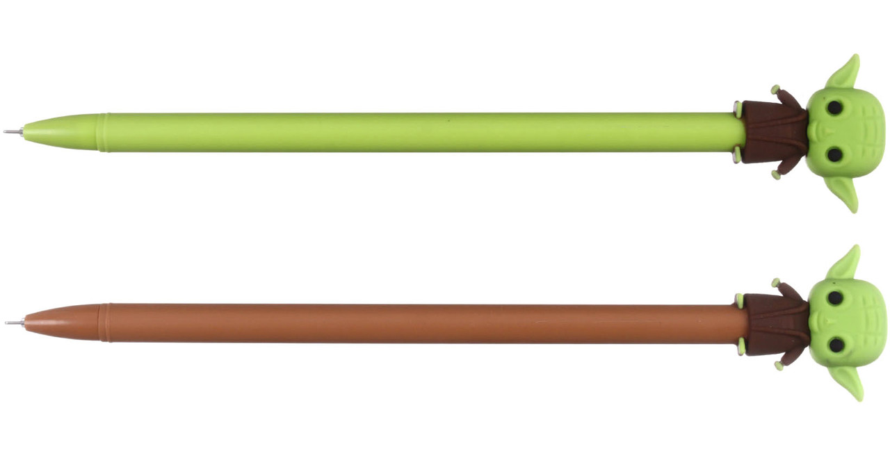 Ручка гелевая Sofun корпус ассорти, стержень синий, «Йода» - фото 2 - id-p131175954