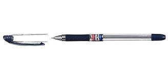 Ручка шариковая Berlingo Silk Touch 2000 корпус прозрачный, стержень синий