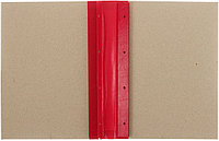 Папка архивная из картона со сшивателем (без шпагата) А4, ширина корешка 30 мм, плотность 1240 г/м2, красная