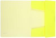 Папка пластиковая на резинке Berlingo Neon толщина пластика 0,5 мм, желтая