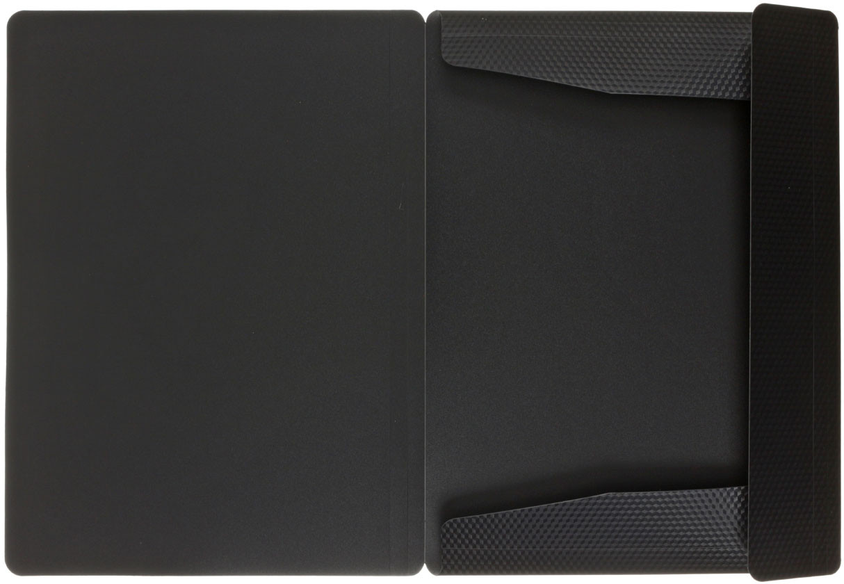 Папка пластиковая на резинке Economix толщина пластика 0,5 мм, черная - фото 1 - id-p131176004