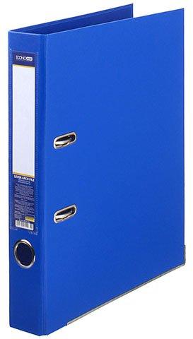 Папка-регистратор Lux Economix с двусторонним ПВХ-покрытием корешок 50 мм, синий - фото 2 - id-p131172678