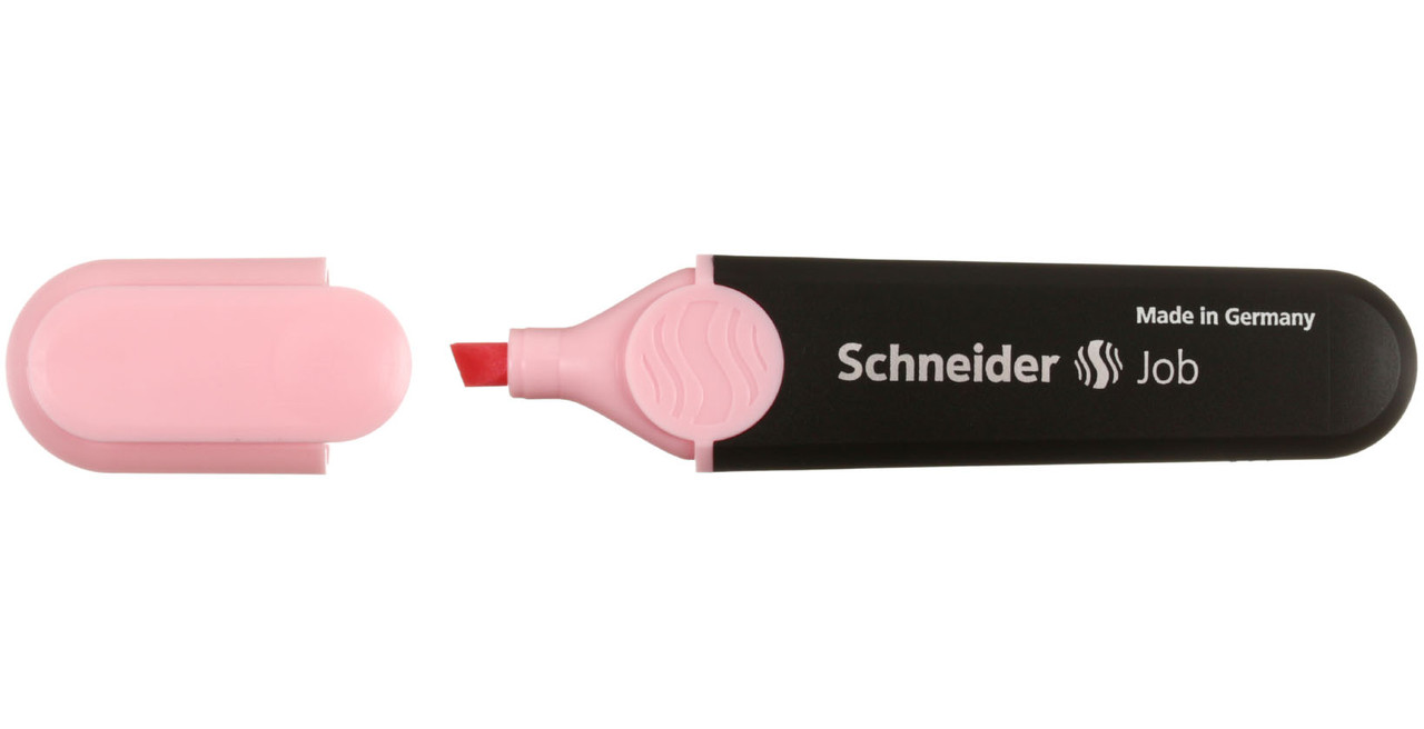Маркер-текстовыделитель Schneider Job (пастель) розовый - фото 2 - id-p131176035