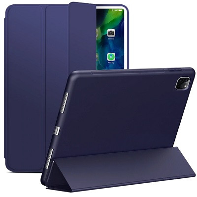 Чехол с силиконовой основой YaleBos Tpu Case темно-синий для Apple iPad Pro 11 (2020) - фото 1 - id-p131189604