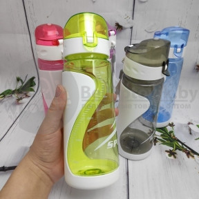Фитнес-бутылка для воды Sport с ситечком, 500 мл Салатовая, фото 1