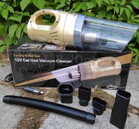 Автомобильный пылесос (для сухой и влажной уборки) Car Vacuum Cleaner DS12V от прикуривателя, фото 1