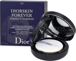 Кушон / Тональная основа Dior Forever perfect cushion 010 Ivory (слоновая кость), 15 g