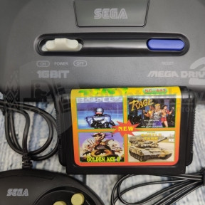 Картридж для приставок Sega Mega Drive 2 7-10 сборник 4 в 1 Картридж для приставки Sega Mega Drive 2 SC443