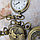 Карманные часы с цепочкой и карабином Римские цифры, фото 5