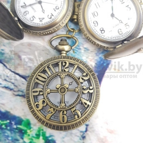 Карманные часы с цепочкой и карабином Масонский крест, фото 1