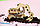 Деревянный конструктор UNIT (сборка без клея) Экскаватор UNIWOOD, фото 4