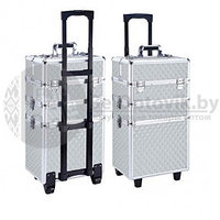 Бьюти кейс (чемодан на колесиках) для визажистов, стилистов, гримеров, мастеров ногтевого сервиса. XXXL 70 Х