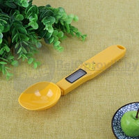 Электронная мерная ложка-весы Digital Spoon Scale 500g х 0,1g Желтая