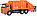 Инерционный мусоровоз "Автопарк", оранжевый, свет, звук, подвижные детали, арт.9623B, фото 3