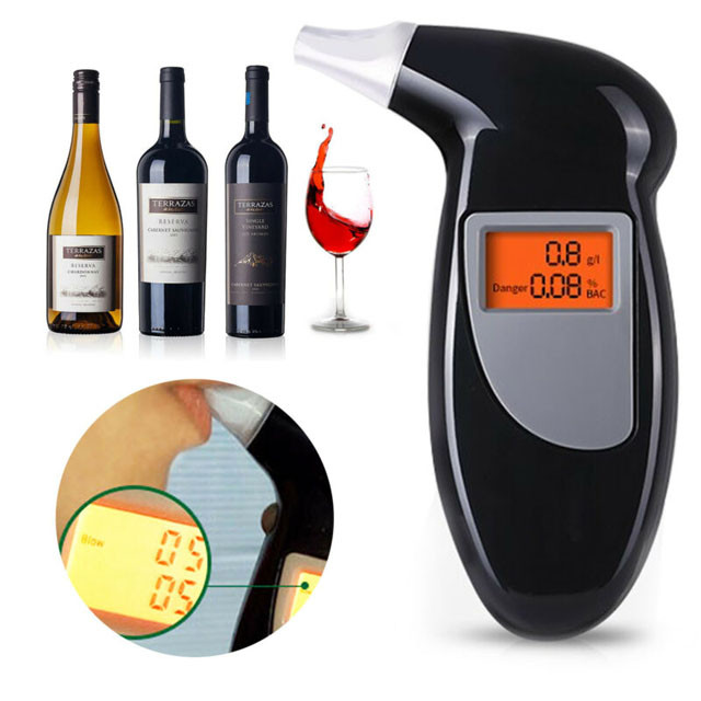 Алкотестер персональный портативный цифровой Digital Breath Alcohol Tester - фото 3 - id-p131219489