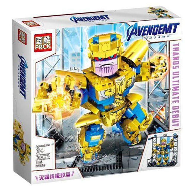 Конструктор PRCK 64073 Avengemt Танос робот (аналог LEGO Super Heroes) 825 деталей