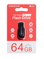 USB флэш-диск Borofone 64Gb BUD2 цвет: черный