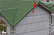 Ветровая планка (щипец) Ондулин (зеленый, 1000мм), фото 2