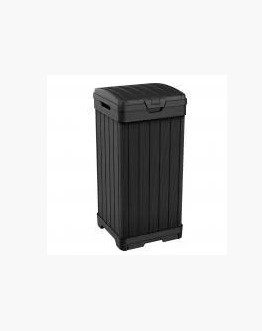 Контейнер для мусора уличный BALTIMORE BIN 125L, черный - фото 1 - id-p131225950
