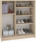 Шкаф для обуви Кортекс-мебель Сенатор ШК42 Классика ДСП, фото 3