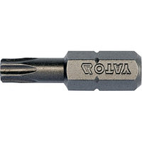 Бита TORX T25х25мм 1/4" (10шт) S2 HRC58-61 "Yato" YT-78144