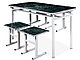 Комплект мебели для школьной столовой 04А   (1200*700*760 мм), фото 2