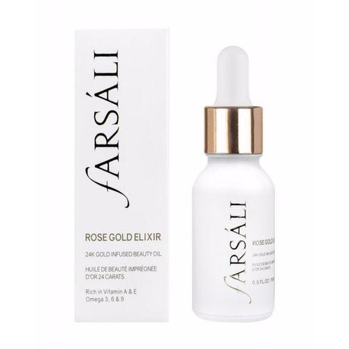 Сыворотка праймер Farsali, 30 ml. Rose Gold Elixir (белая) Омолаживающая