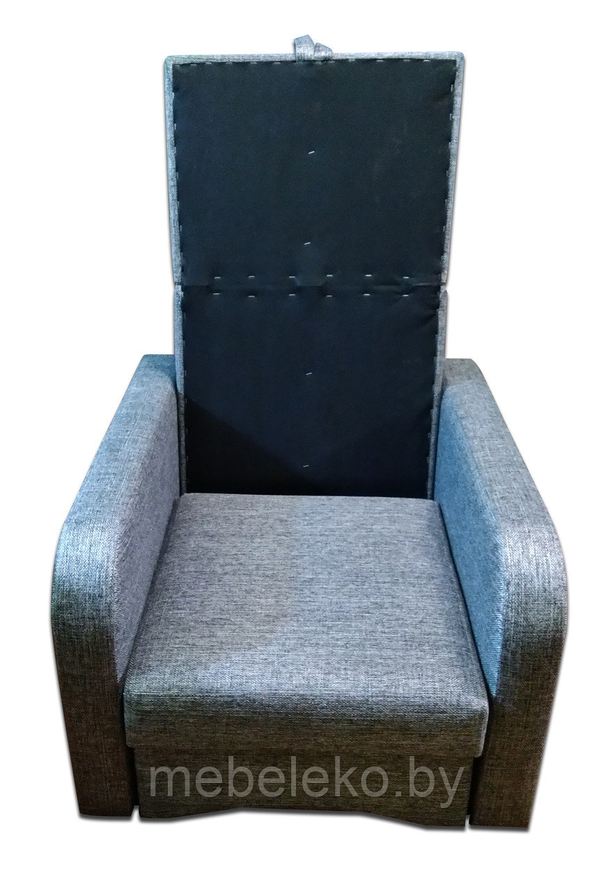 Кресло-кровать "Рия" серая рогожка - фото 6 - id-p126682887