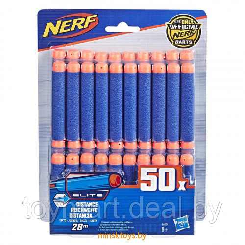 Набор запасных стрел - Nerf Elite 50 шт., Hasbro E6104