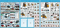 Плакаты по безопасности движения автомобиля р-р 70*100 см