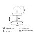 Табурет стул Соло хром + спинка для офиса и дома, стулья Solo Chrome High в искусственной коже V, фото 10