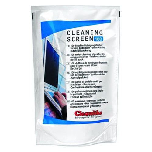 Сменный блок салфеток (без содержания спирта) Cleanlike