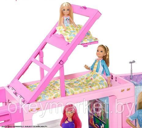 Фургон для путешествий Barbie Dream Camper GHL93, фото 3