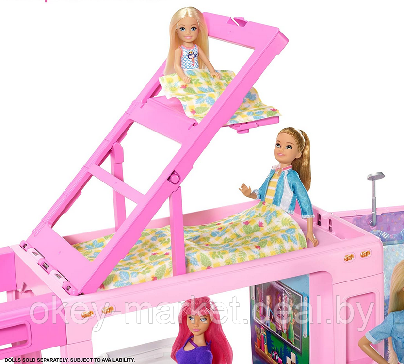 Фургон для путешествий Barbie Dream Camper GHL93 - фото 5 - id-p131257209