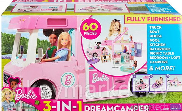 Фургон для путешествий Barbie Dream Camper GHL93, фото 3