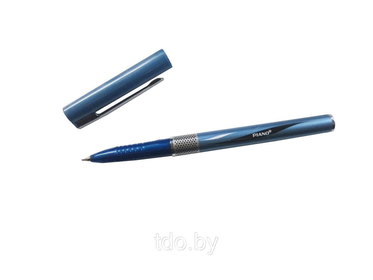 Шариковая ручка "Piano"; цвет корпуса голубой металлик; толщина пишущего наконечника 0,7 mm, синяя - фото 2 - id-p131266875