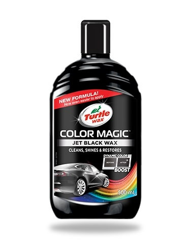 TURTLE WAX 52708 Полироль Jet Black Wax черный 500мл без карандаша (Замена 53238)