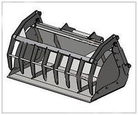 Ковш с захватом Forker ZT-K для телескопического погрузчика