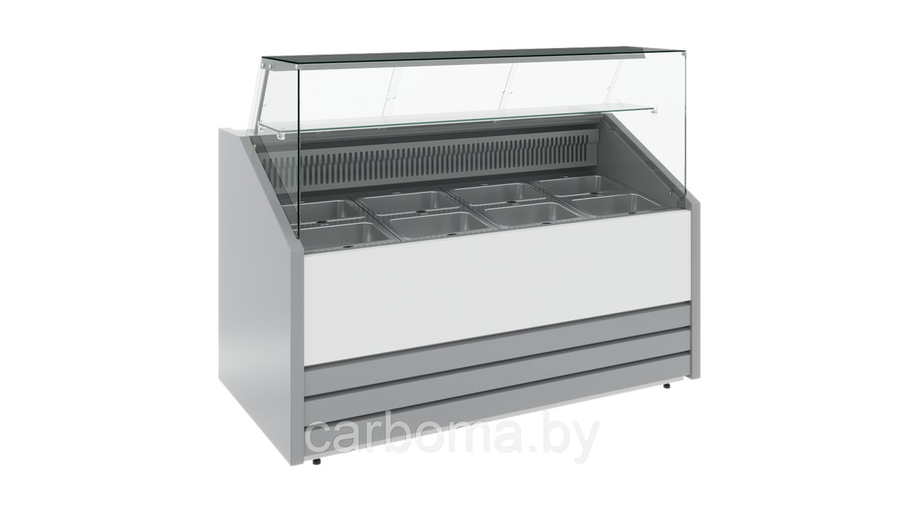 Холодильная витрина Сarboma COLORE GC75 VM 1,2-1 9006-9003 0...+7 (динамика) - фото 2 - id-p131311826