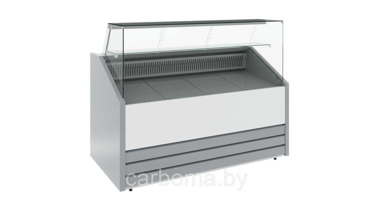 Холодильная витрина Сarboma COLORE GС75 N 1,0-1 9006-9003 (нейтральная)