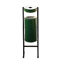 Уличная урна ТИТАН-МЕТА СЛП-250 бордо, фото 3