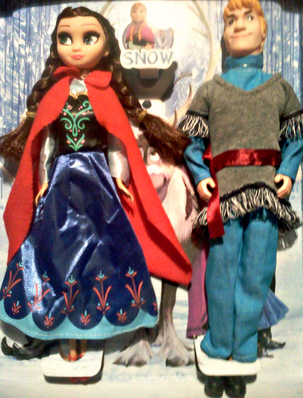 Кукла Анна и принц кристофф - фото 2 - id-p9209882