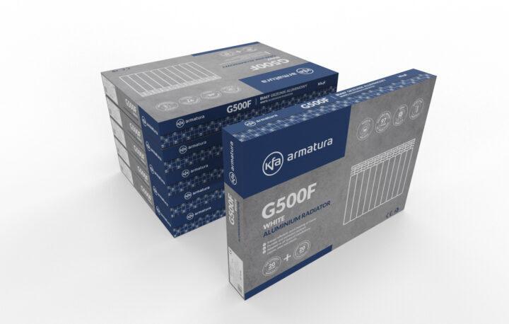 Алюминиевый радиатор Armatura G500F/10 - фото 3 - id-p131354269
