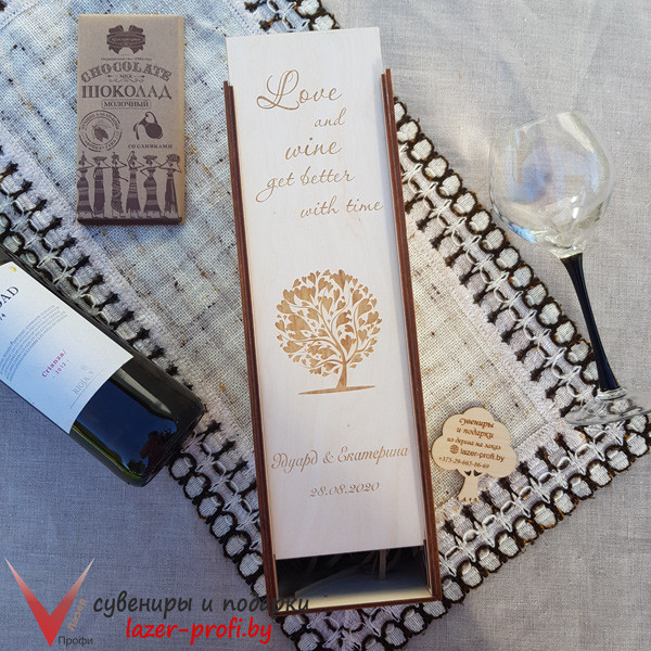 Коробка для винной церемонии "Love & wine" - фото 2 - id-p131385328
