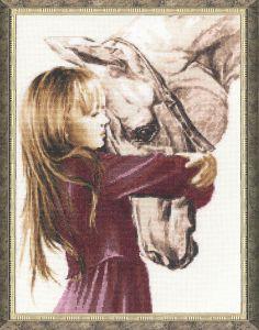 СВ-016 "Девочка с лошадью"