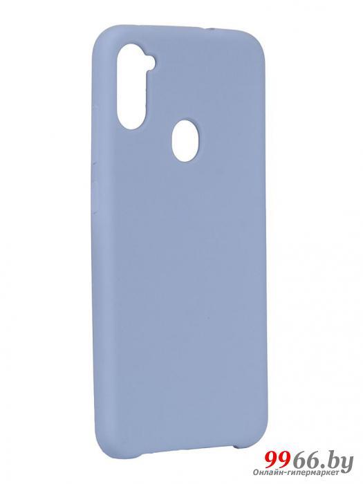 Чехол Innovation для Samsung Galaxy A11 Silicone Cover Purple 17721 - фото 1 - id-p131329819
