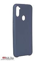 Чехол Innovation для Samsung Galaxy A11 Silicone Cover Blue 17717