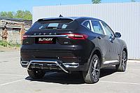 Защита заднего бампера d42 "Скоба" Haval F7 / Haval F7x