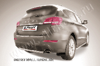 Защита заднего бампера d57 короткая Haval H2